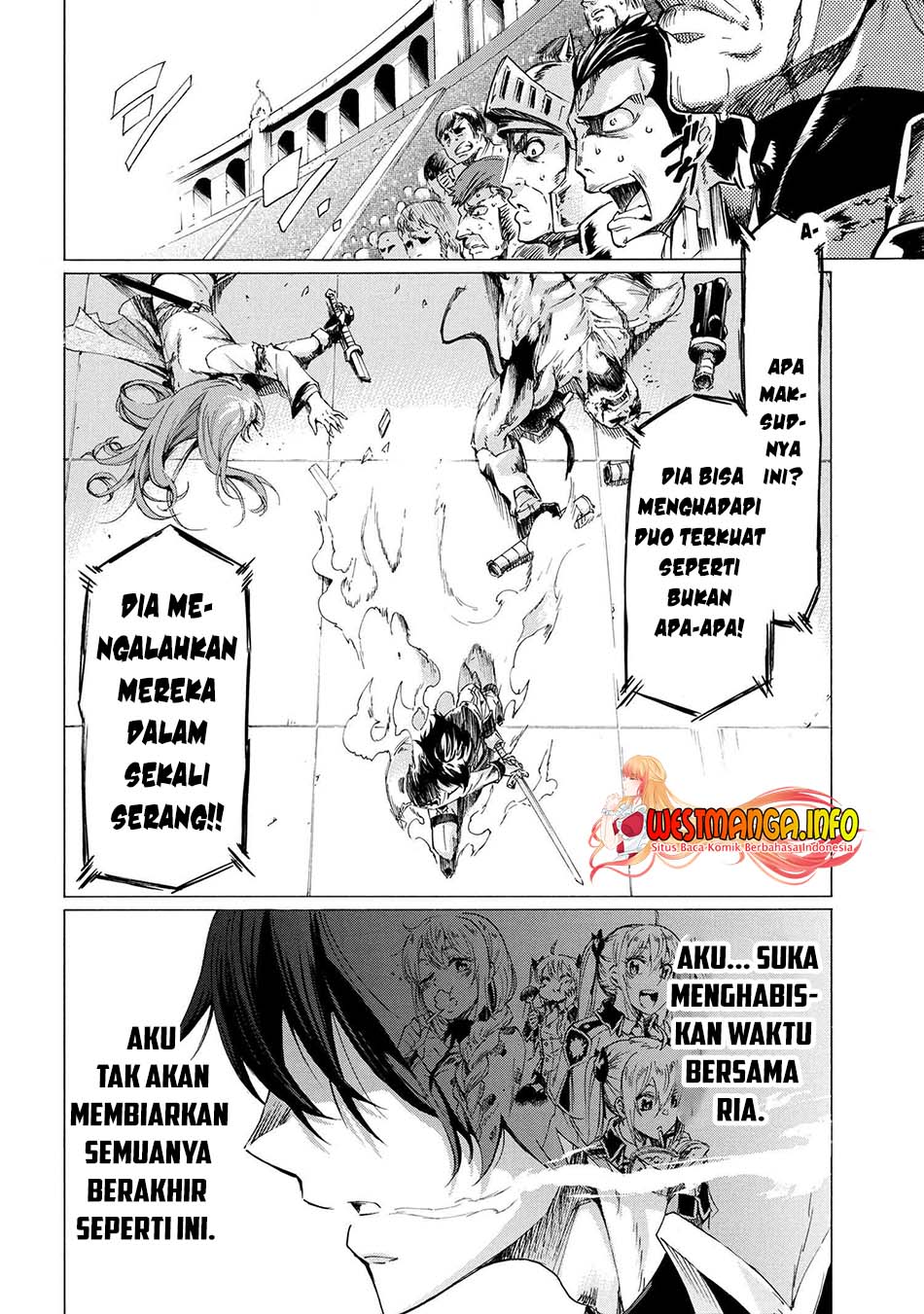 Ichioku-nen Button o Renda Shita Ore wa, Kizuitara Saikyou ni Natteita Chapter 22 Bahasa Indonesia